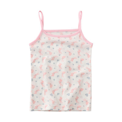 

Summer Children Girls Vest Camisole Kids Sleeveless Shirts Waistcoat Baby Singlet Girls Undershirts Teenager Tank
