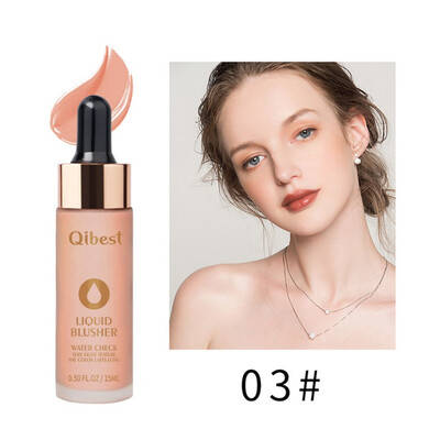 

Liquid Blush Long-lasting Brighten Waterproof Easy To Color Liquid Blusher