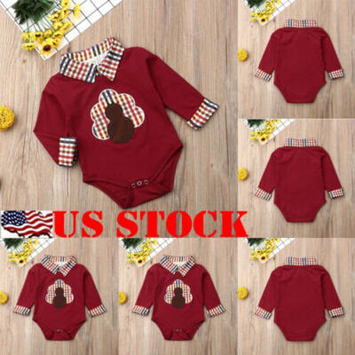 

Newborn Infant Baby Boy Girl Cotton Romper Bodysuit Jumpsuit Clothes Outfit Sets