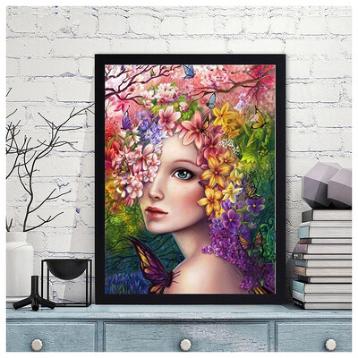 

Toponeto Embroidery Paintings Rhinestone Pasted DIY Diamond Painting Cross Stitch
