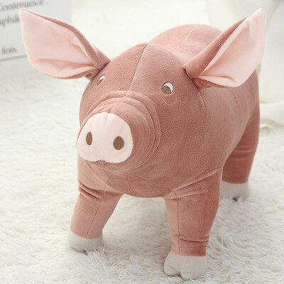 

Siaonvr Plush Toy Pigg Pig Cartoon Accompany Sleeping Stuffed Animal Soft Toys 25cm