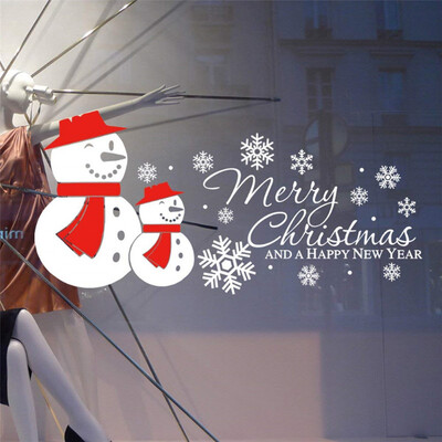 

Tailored 2019 Merry Christmas Household Room Wall Sticker Mural Decor Decal Removable