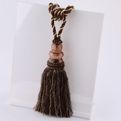 

2pcs Curtain Tie Backs Fringe Curtain Hanging Accessories Tassels