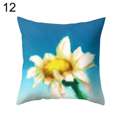 

Flower Monstera Leaf Throw Pillow Case Cushion Cover Sofa Bed Car Office Decor