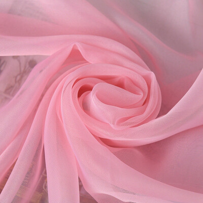 

Multi Colors European Style Window Decoration Scarf Solid Color Sheer Clear Waterfall Curtains Valance for Bedroom