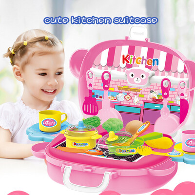

YIWULASimulation Kitchen Toys Children Pretend Role-Playing Toy Puzzle Game