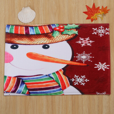 

Toponeto Merry Christmas Welcome Doormats Indoor Home Carpets Decor 40x60CM