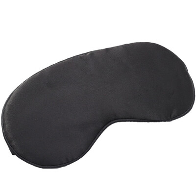 

Pure Silk Rest Sleep Eye Mask Padded Shade Cover Travel Relax Aid Blindfolds Eye Cover Sleeping Mask Eye Care Beauty Tools 1PC