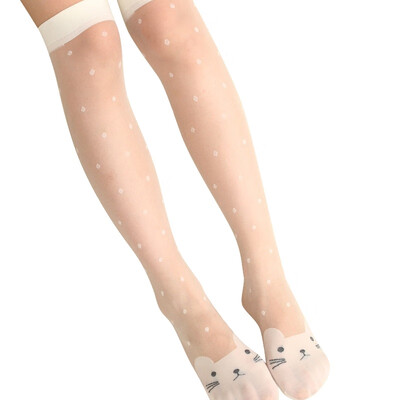 

Baby Girl Knee High Socks Kids Cute Princess Leg Long Tube Print Socks For Girls 3-8Y