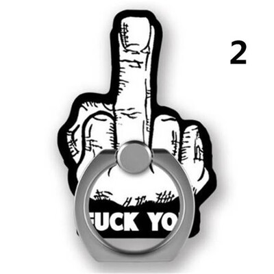 

3D Cartoon Finger Ring Mobile Phone Smartphone Stand Holder For All Phone