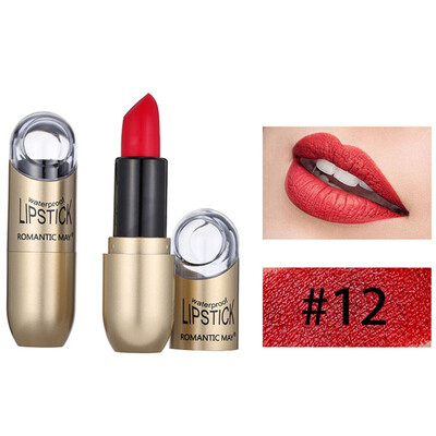 

Lipstick Moisturizer Lips Smooth Lip Stick Long Lasting Charming Lip Lipstick Cosmetic Beauty Makeup 12 Colors