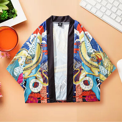 

Toponeto Lovers Fashion Retro Robe Loose National Print Short Sleeve T-Shirt Top Blouse