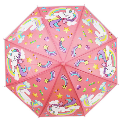 

Unicorn Kids Folding Umbrella Gift Folding Boys Girls Character Umbrellas