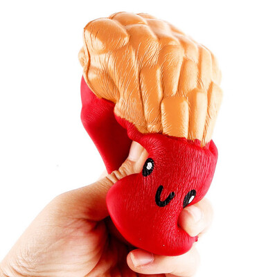 

Gobestart 12CM French Fries Cream Scented 6 Second Slow Rising Toy