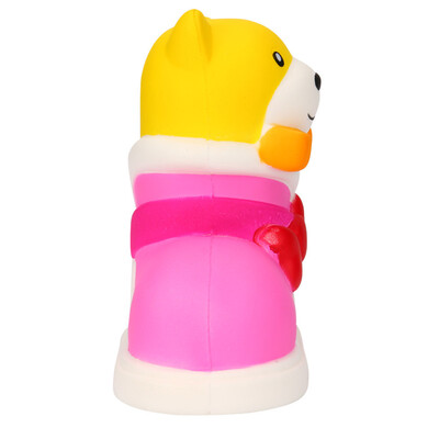 

YIWULASquishies Cute Boots Dog Scented Cream Slow Rising Squeeze Stress Reliever Toy