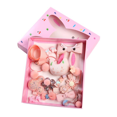 

12pcslot Newly Design Cute Bow Hair Clips Baby Girls Hair Accessories Kid Headdress Kids Hair Rope Headwear