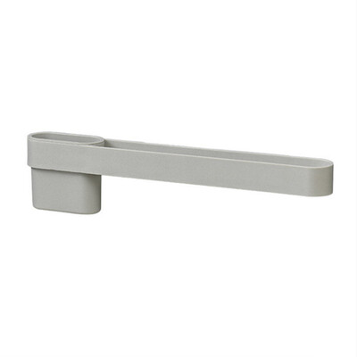 

Multi-functional Bathroom Shelf With Suction Cup Free Punching Storage Rack Towel Rack Wall Mounted Type Shelf For Bathroom