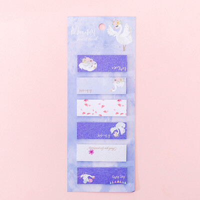 

120 Pages\Set Cute Kawaii Memo Pad Plaids And Lines Note Sticky Paper Stationery Planner Stickers Notepads Office School Supplies