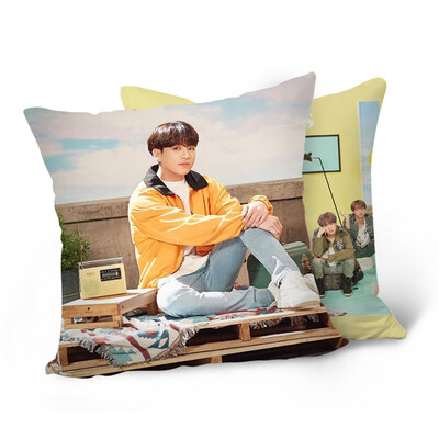 

Kpop BTS Bangtan Boys LOVE YOURSELF Answer Pillow Case Car Sofa Cushion Cover