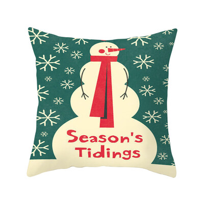 

Tailored Merry Christmas Soft Peach skin Throw Pillow Pillow Cover 45x45cm Home Decor