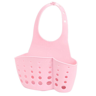 

Adjustable Pop-Up Sink Storage Basket Kitchen Tray Tap Tray Pink