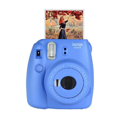 

Fujifilm Instax Mini 9 Instant Camera Film Cam with Selfie Mirror Flamingo Pink
