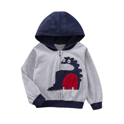 

Autumn Spring Fleece Jackets For Boy Girl Trench Children Hooded Clothes Warm Outerwear Toddler Windbreaker Baby Kids Coats