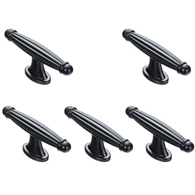 

5pcs Single Hole Cabinet Pull Aluminium Alloy Drawer Cabinet Handle Furniture Hardware Handles