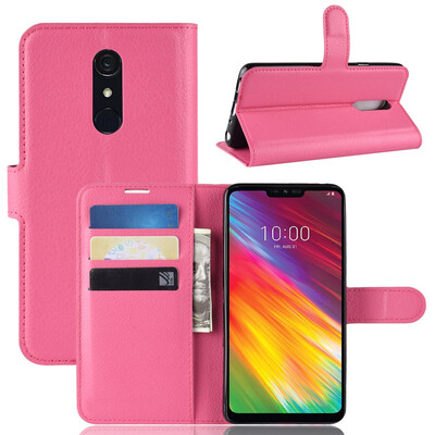 

Wallet PU Leather Flip Back Cover for LG G7 Fit Card Slots Stand Holder Phone Case for LG G7 Fit