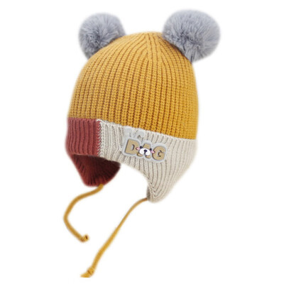 

Cute Toddler Kids Girl Boy Baby Infant WinteACr Warm Crochet Knit Hat Beanie Cap Pink Grey Yellow
