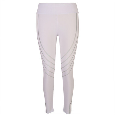 

New Explosions Style Print Thin Breathable Pants Mid Slim Waist Elastic Striped Trousers Skinny Casual Elastic Waist Pants