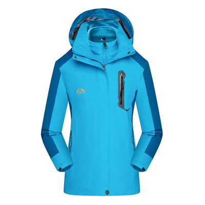 

Tailored Women Waterproof Hoodie Detachable Breathable Sport Two-piece Set Outdoor Coat