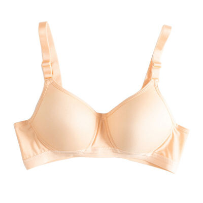

Super Push Up Smooth One-Piece Seamless Wireless Simple Seamless Five colors Sexy Bra Plus Size