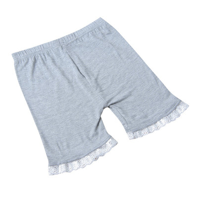 

Baby Girls Lovely Lace Design Calf-Length Pants Cotton Stretch Summer Shorts Leggings