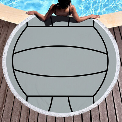 

Toponeto 1 PC Round Beach Pool Home Shower Towel Blanket Table Cloth Yoga Mat