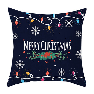 

Tailored Christmas Pillow Cover Decor Pillow Case Sofa Waist Throw Cushion Cover
