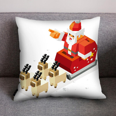 

〖Follure〗Print Pillow Case Polyester Sofa Car Cushion Cover Home Decor