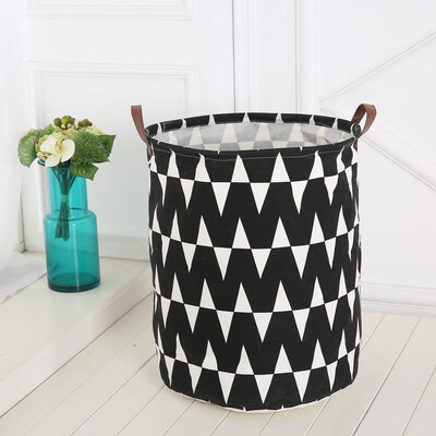 

NeillieN Household cloth dirty basket dirty basket folding basket toy clothing Cotton&linen Storage basket laundry basket