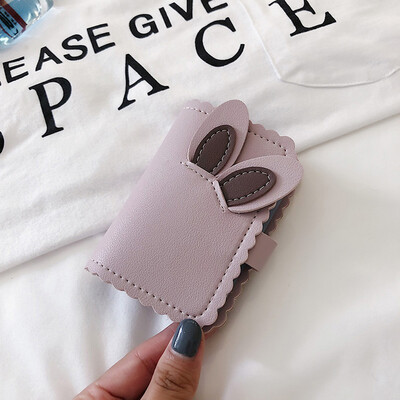 

Tailored Women Fashion Multi-Card Holder Wallet Rabbit Ears Hasp Card Holder Package