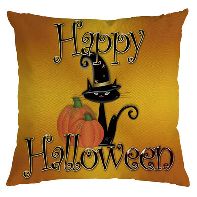 

〖Follure〗Halloween Pumpkin Pillow Cover Pillowcases Decorative Sofa Cushion Cover