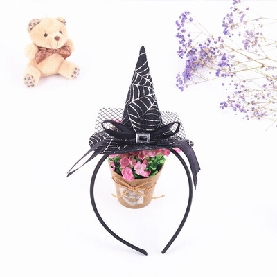 

Halloween Girls Headband Orange Witch Cosplay Headdress Kids Pumpkin Hair Hoop Clip For Kids Party Decor