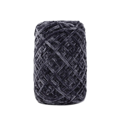 

Gobestart 100g Gold Velvet Yarn Roving Scarf Knit Wool Yarn Thickness Warm Hat Household A