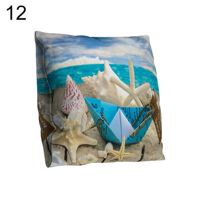 

Blue Sky Starfish Throw Pillow Protector Case Cushion Cover Bedding Articles
