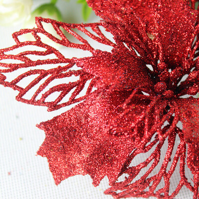 

JPGIF Romantic Rosette Hanging Charm Party Decoration Christmas Tree Ornament Flower