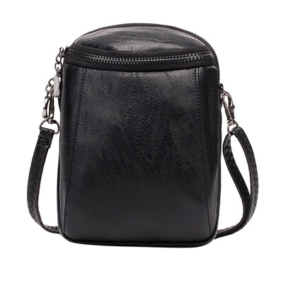 

Tailored Woman Round Little Phone Bag Casual Crossbody Bag Bucket Bag Vintage Bag