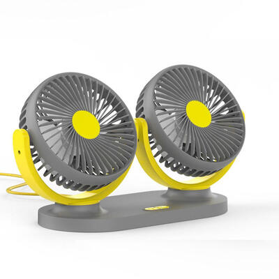 

Car Fan General Cars Small Electric Fan Double Head Shaking Head USB Fan