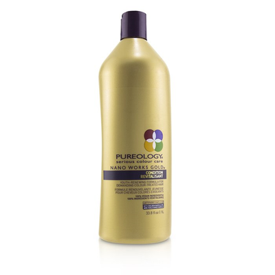 

PUREOLOGY - Nano Works Gold Condition Youth-Renewing Formula For Demanding Colour-Treated Hair 1000ml338oz