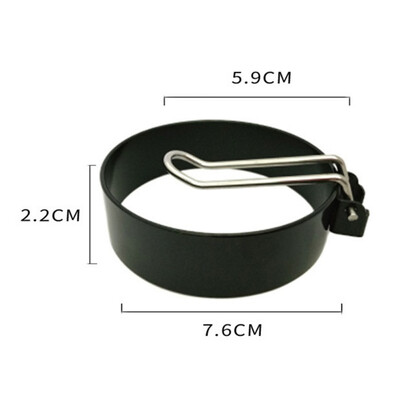 

New 2 Pcs Black Metal Egg Rings Non-Stick Fried Egg Tool With Folding Handle Round Egg Shaper Pancake Mold Kitchen Cooking Tools