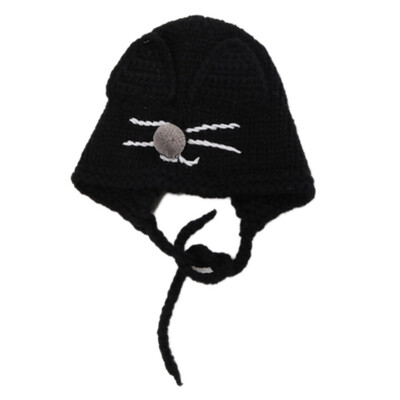

Kid Winter Hat 2019 Autumn Baby Girls Boys Toddler Cartoon Print Hats With Ear Design Casual Caps Sweet Protection Headwear