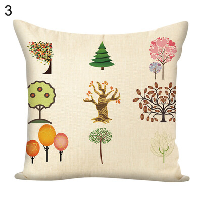 

Tranparent Leaves Square Throw Pillow Case Cushion Cover Sofa Bed Car Decor
